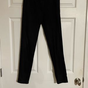 Large black skinny jeggings